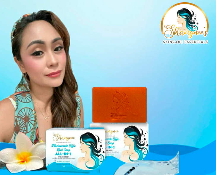 Shangme Niacinamide Kojic Papaya Cleansing Bar - 135g