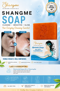 Shangme Niacinamide Kojic Papaya Cleansing Bar - 135g