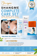 Shangme Skin Complete Care Set - Soap Sunscreen & Lotion